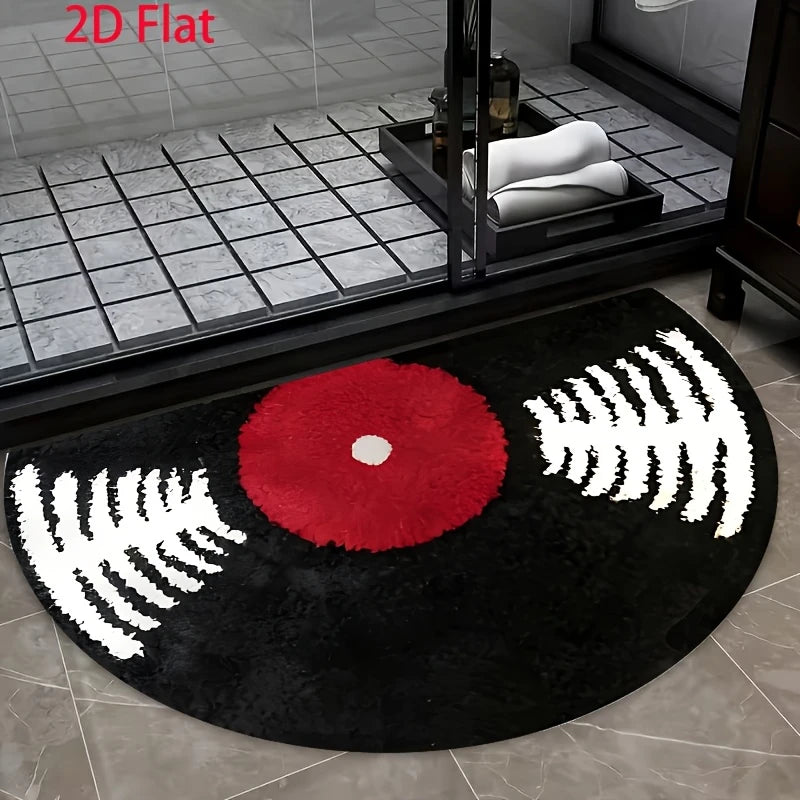 Non-Slip Retro Bath Mat