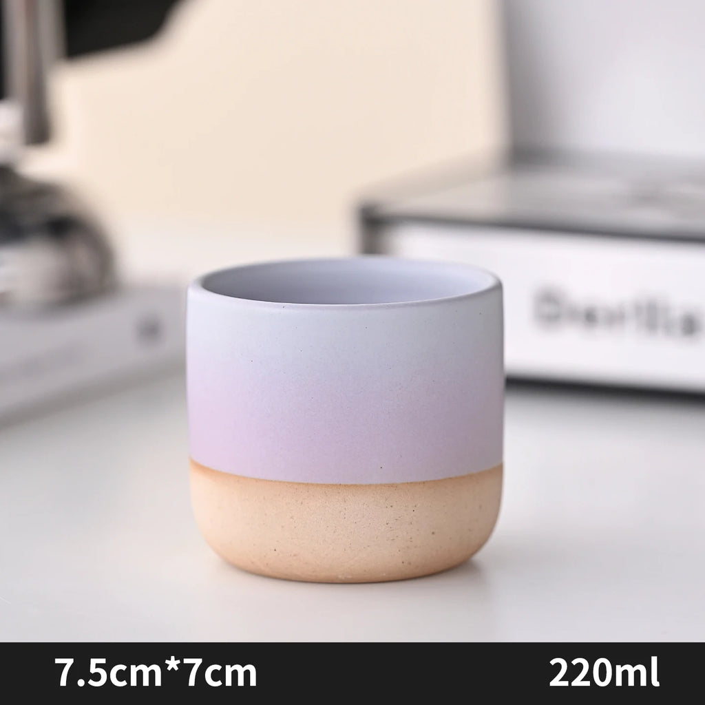 Stoneware Ceramic Japanese Tea Cup + Set