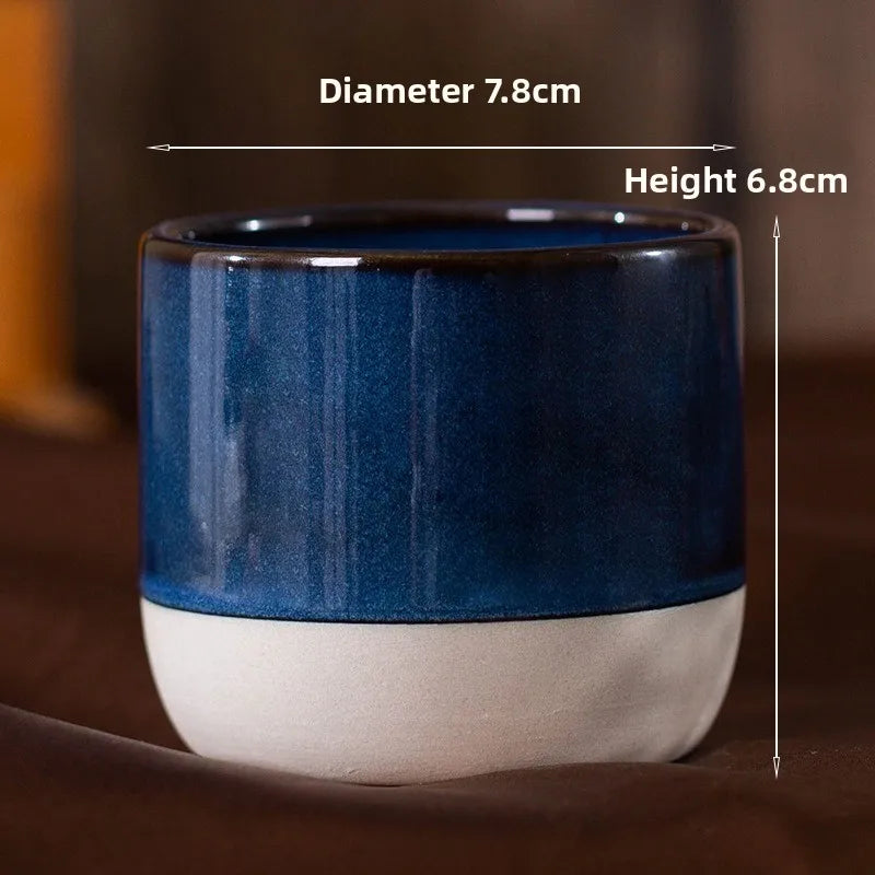 Stoneware Ceramic Japanese Tea Cup + Set
