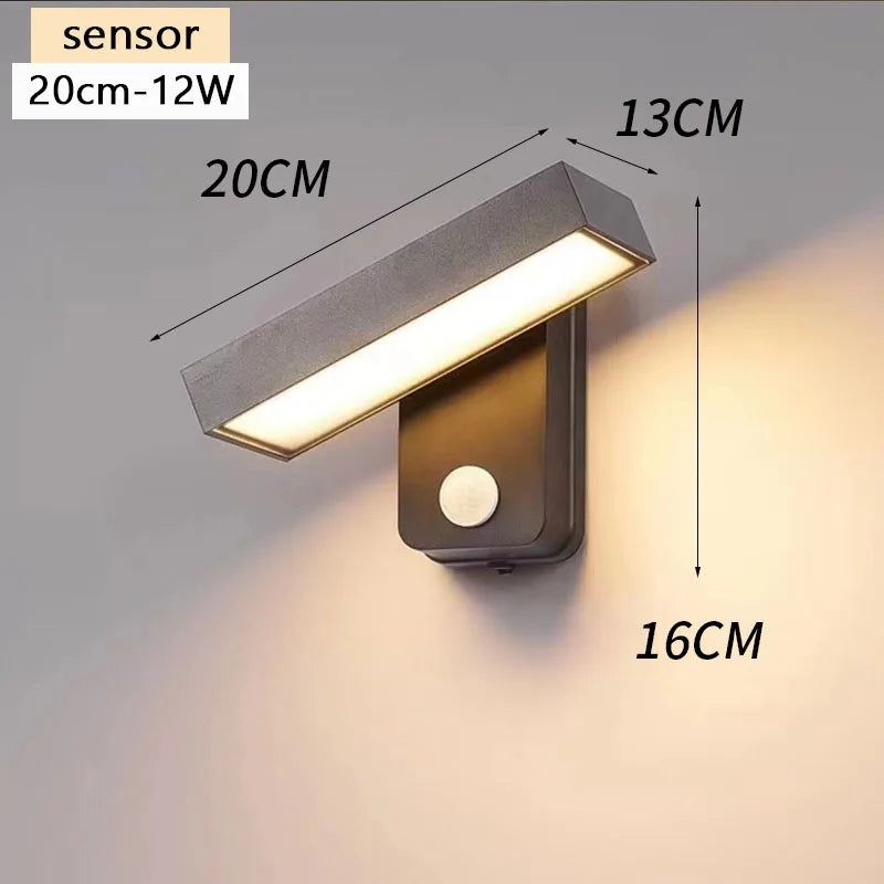 Motion Sensor Outdoor Wall Light