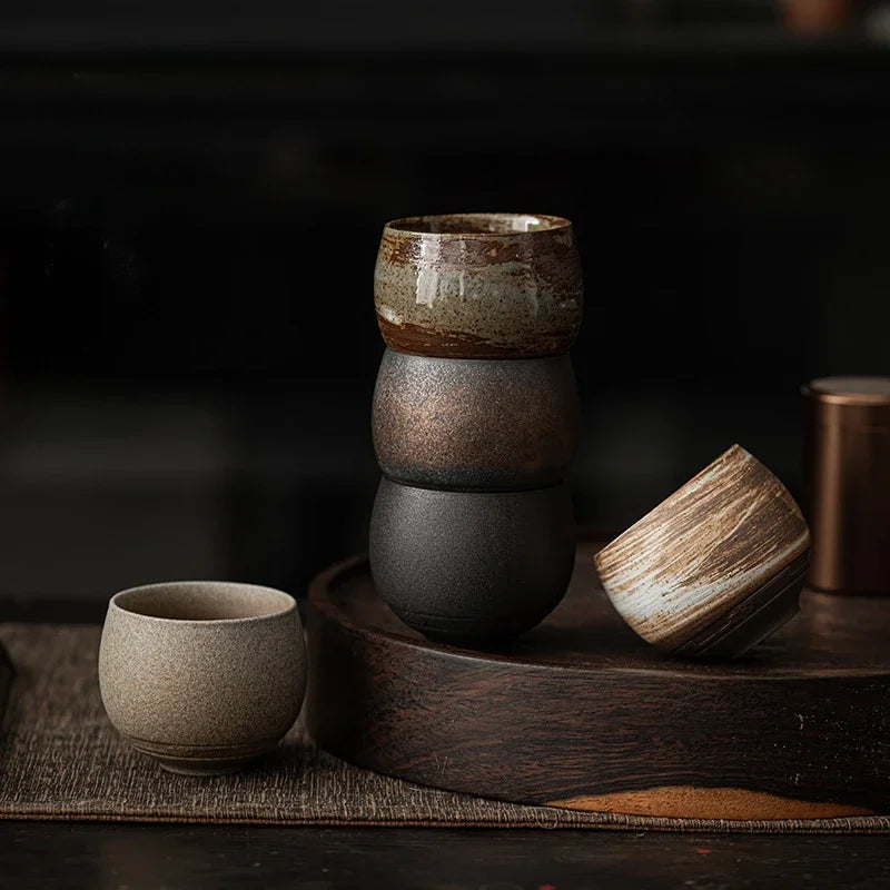 Handmade Ceramic Japanese Tea Cup