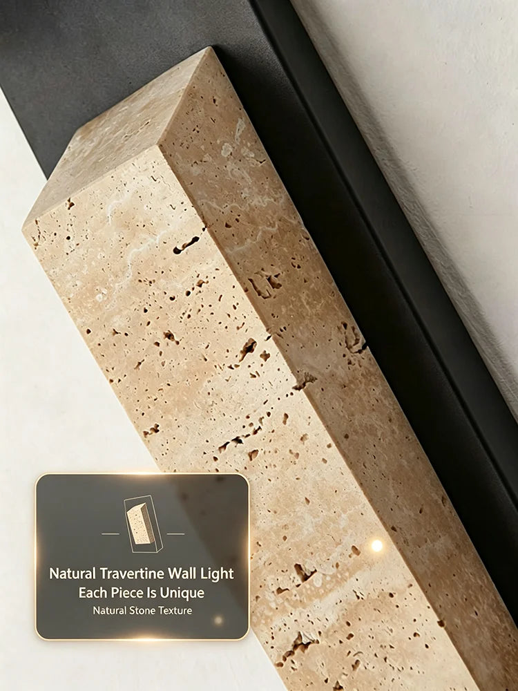 IP65 Travertine Outdoor Wall Light