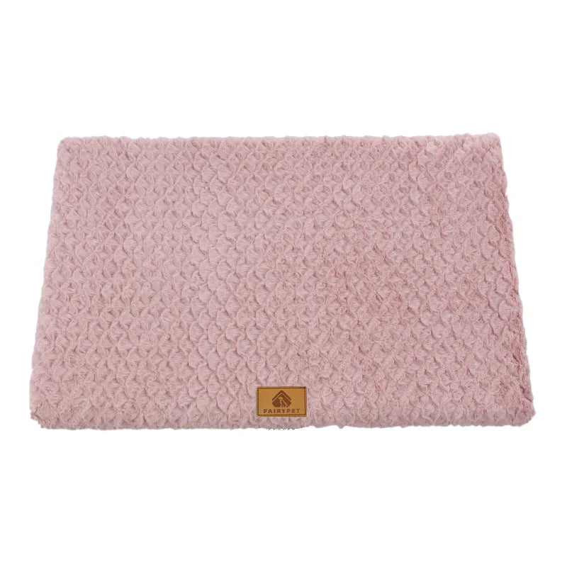 Non-Slip Faux Fur Orthopaedic Pet Bed