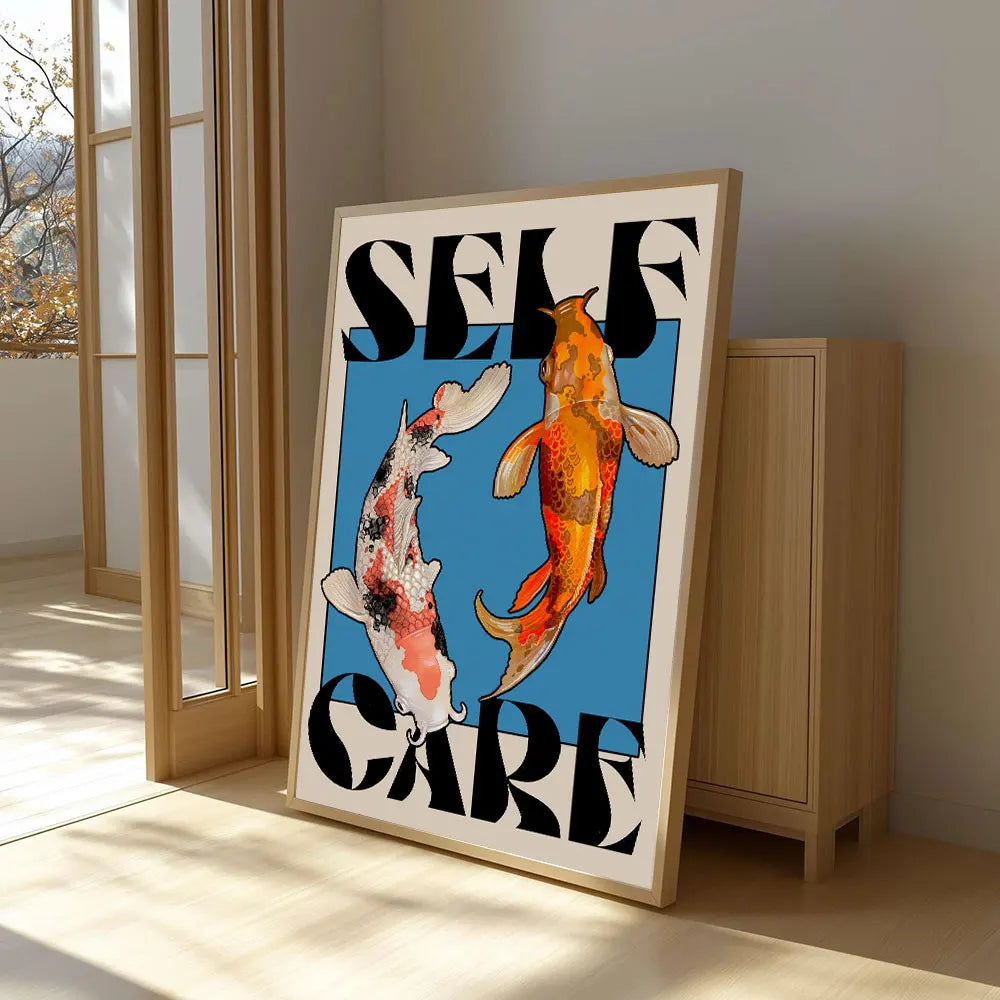 Japanese Koi Fish Canvas Print