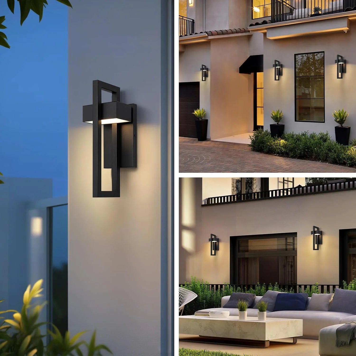 Retro IP65 Aluminium Outdoor Wall Light