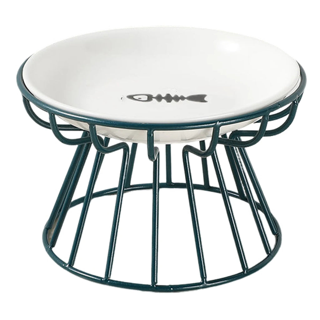 Ceramic Nordic Raised Pet Bowl