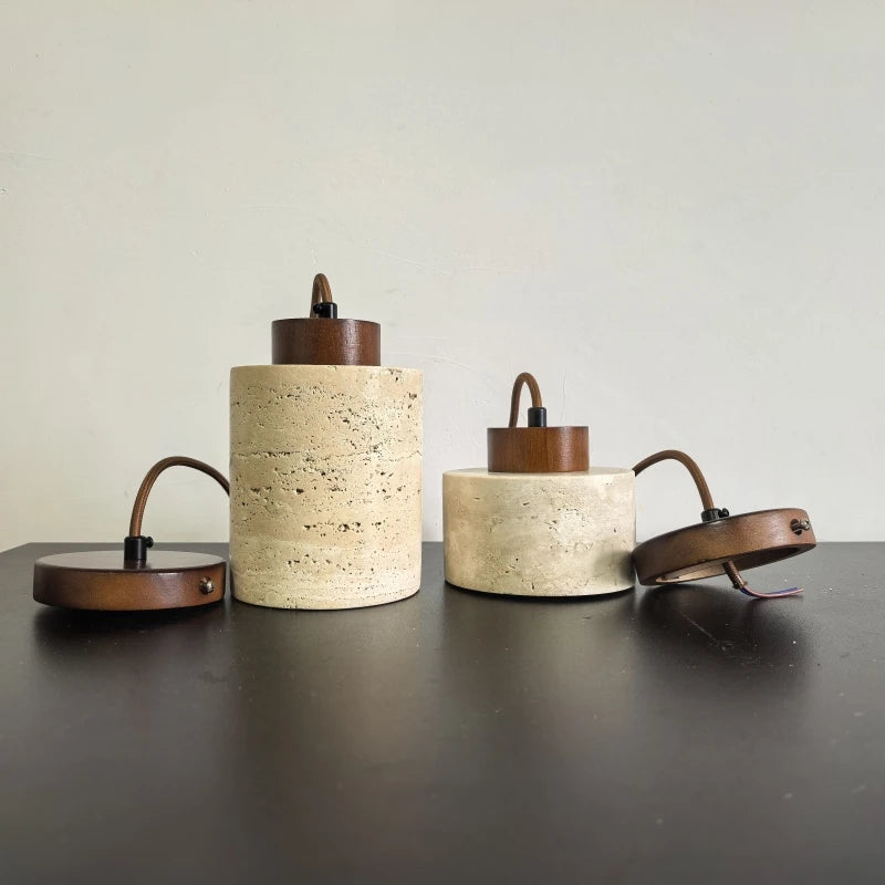 Travertine Modern Pendant Light