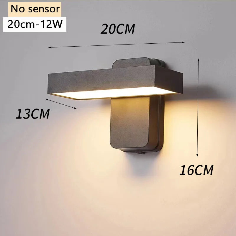 Motion Sensor Outdoor Wall Light