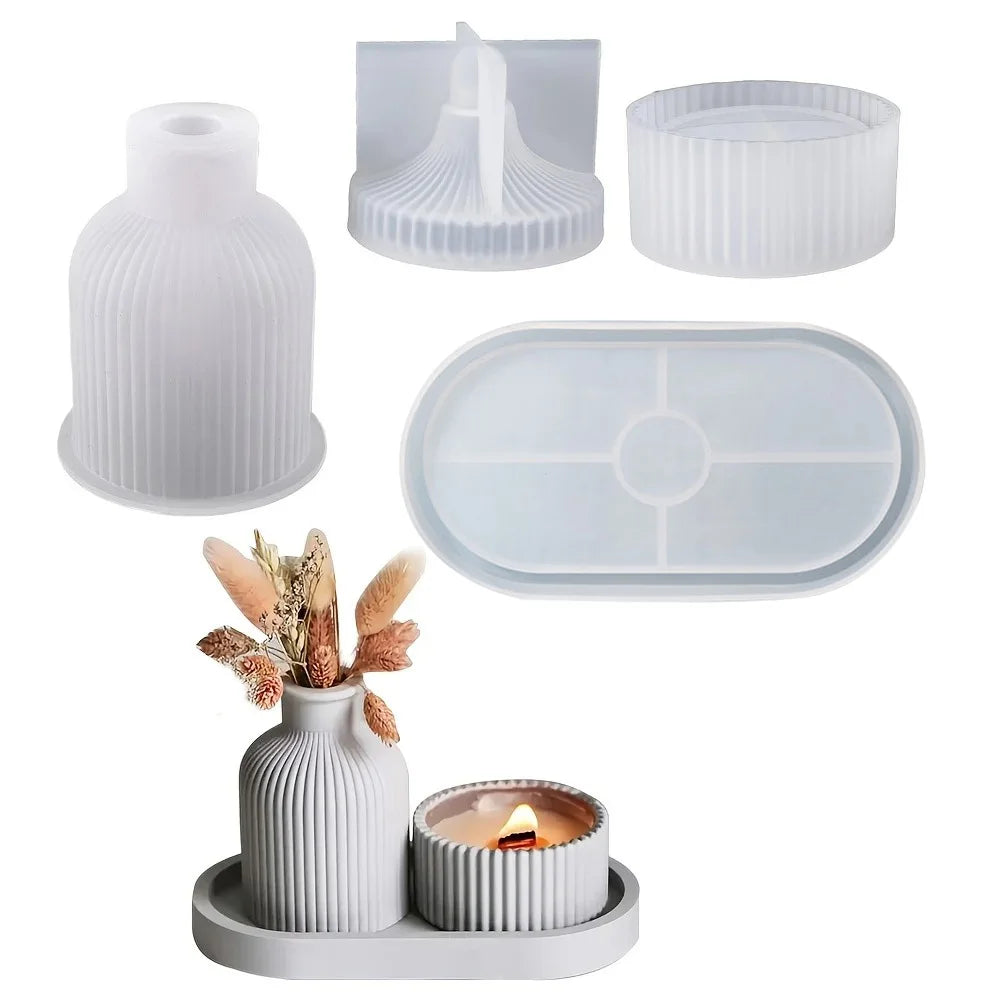 Oval Silicone Mould Set