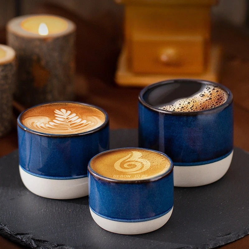Stoneware Ceramic Japanese Tea Cup + Set