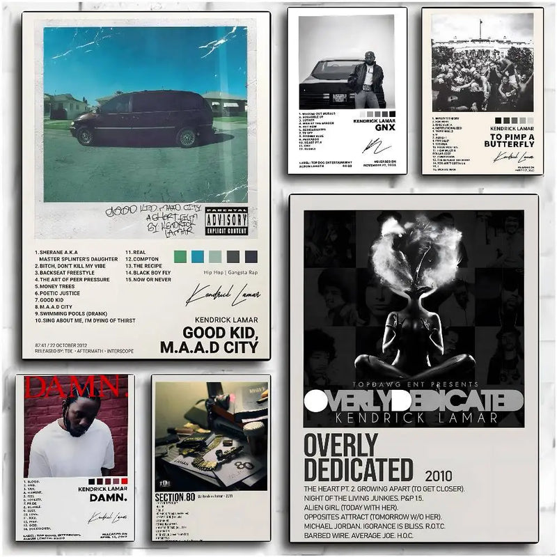 Kendrick Lamar Album Inspired Poster
