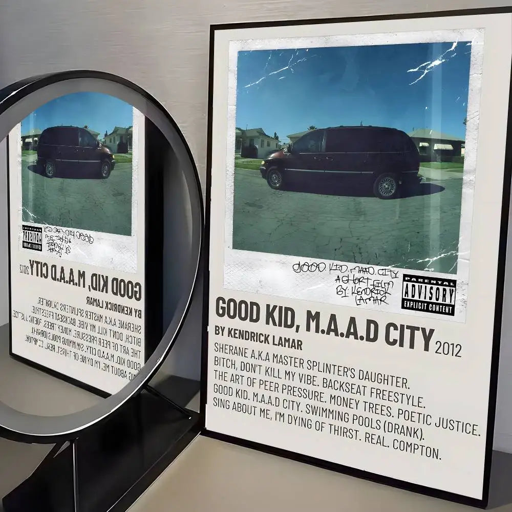 Kendrick Lamar Album Inspired Poster
