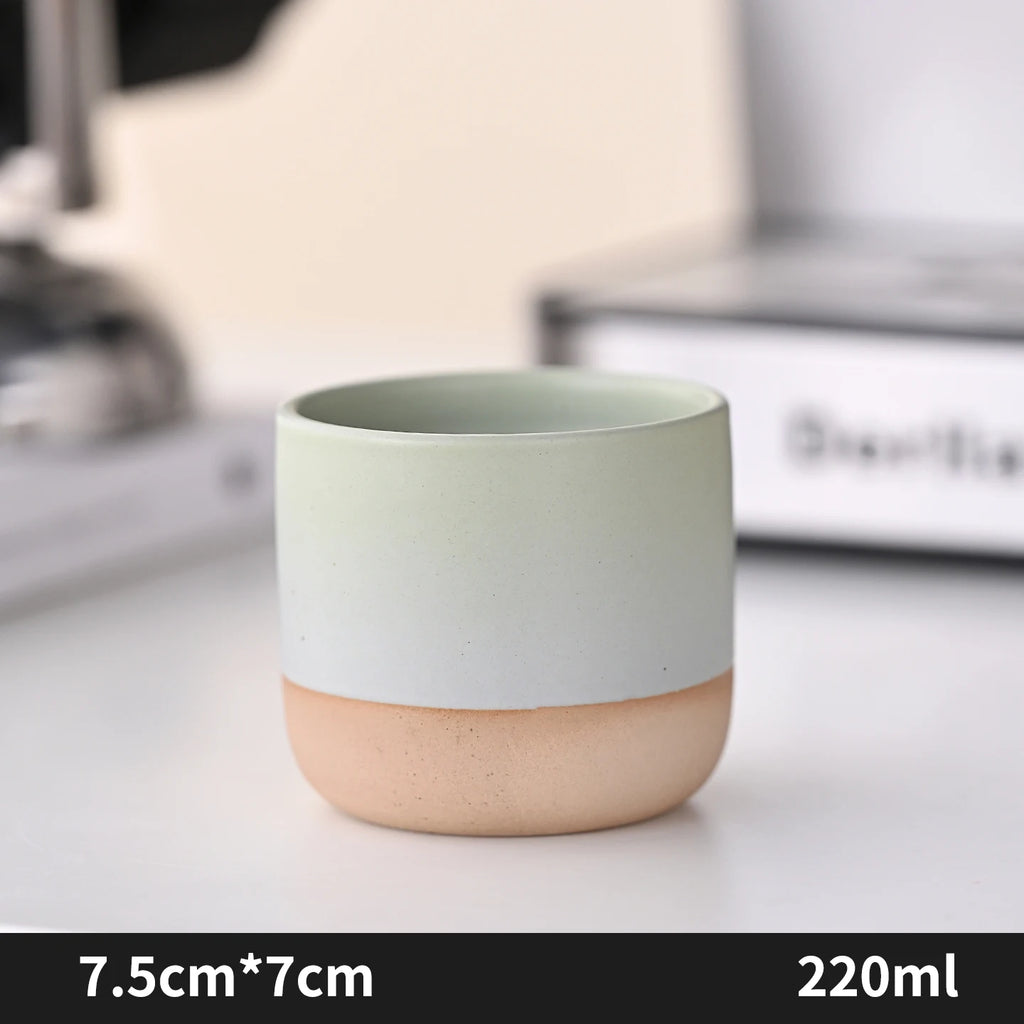 Stoneware Ceramic Japanese Tea Cup + Set