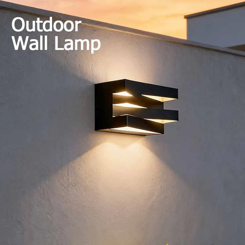 Aluminium Modern Outdoor Wall Light