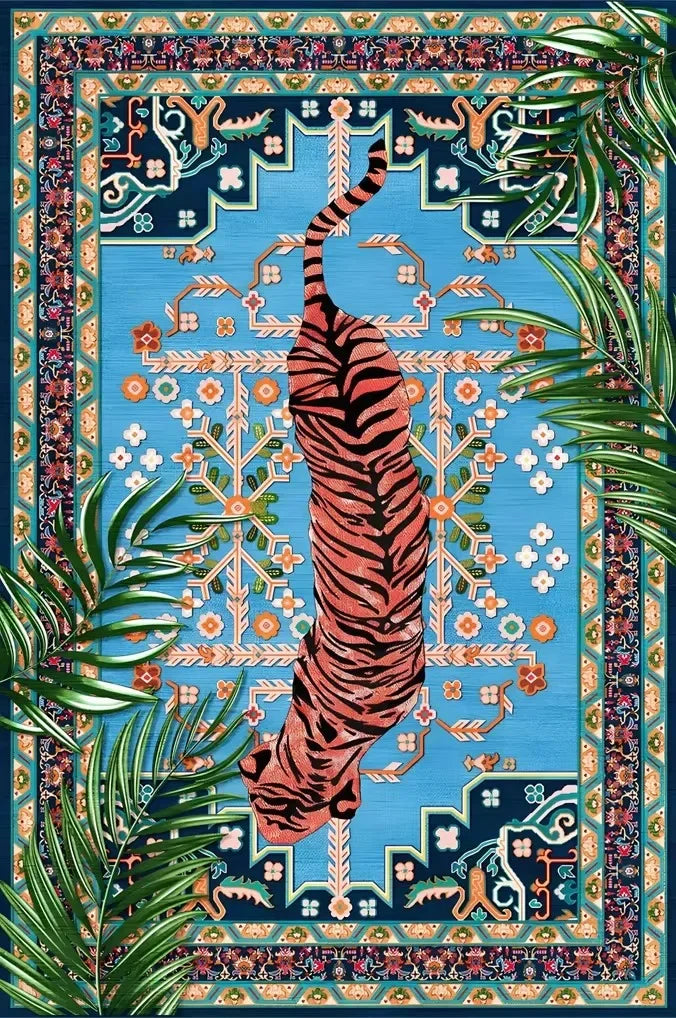 Tiger Area Rug
