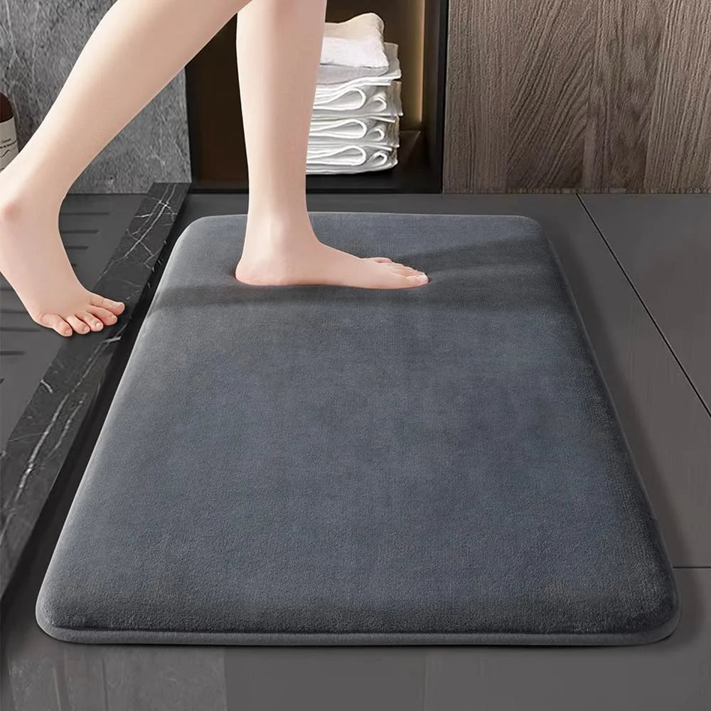 Coral Non-Slip Bath Mat