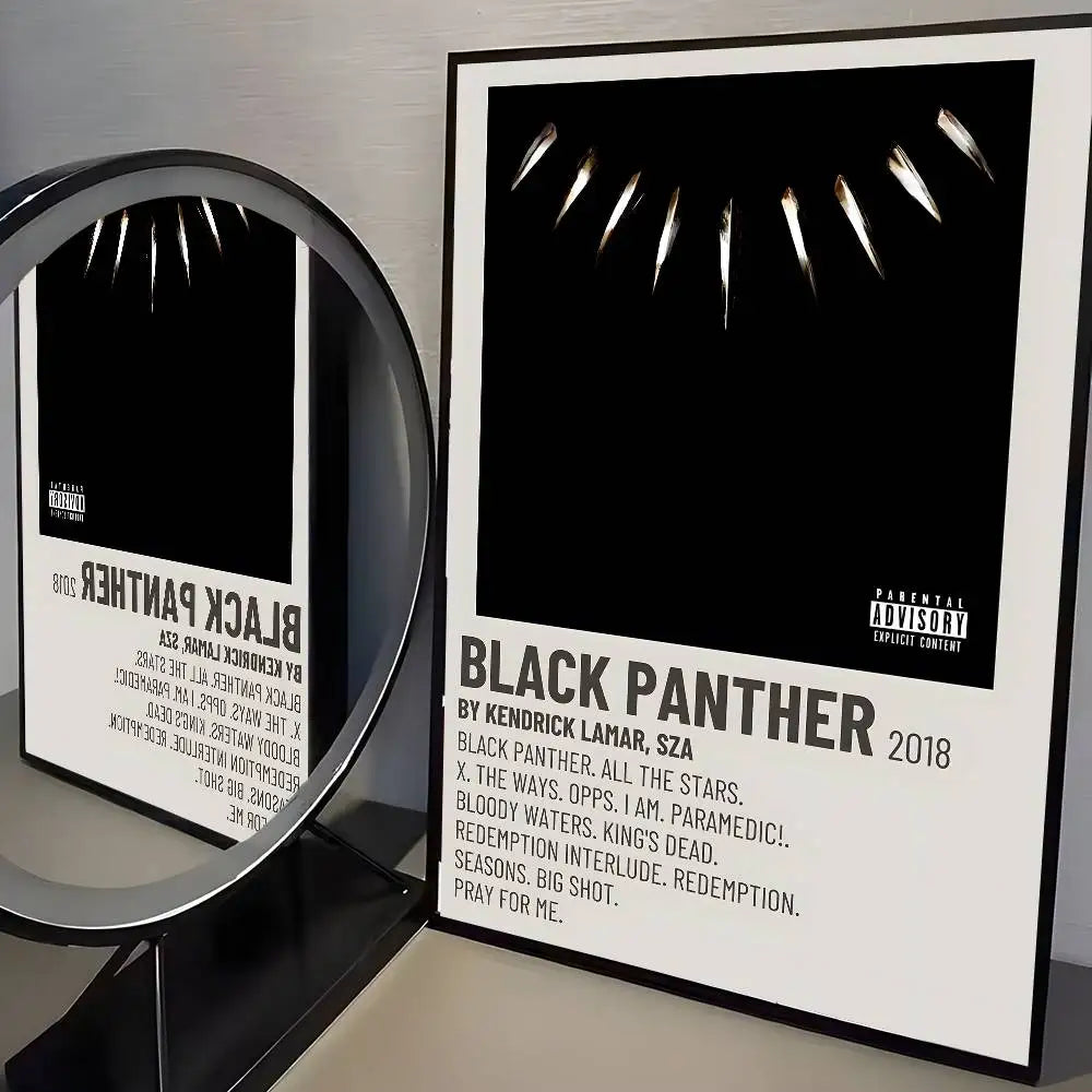 Kendrick Lamar Album Inspired Poster