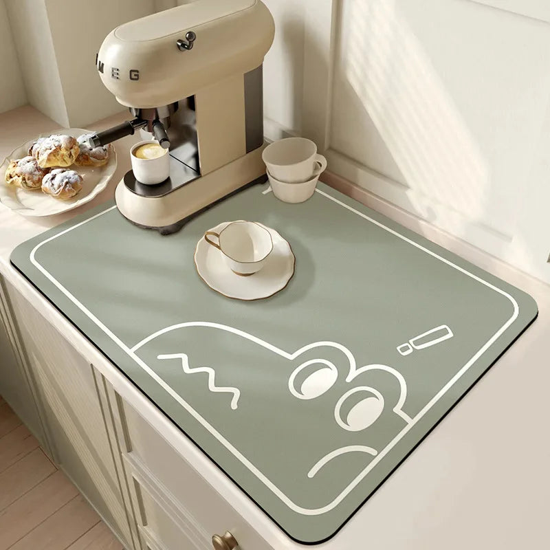 Absorbent Non-Slip Bath Mat