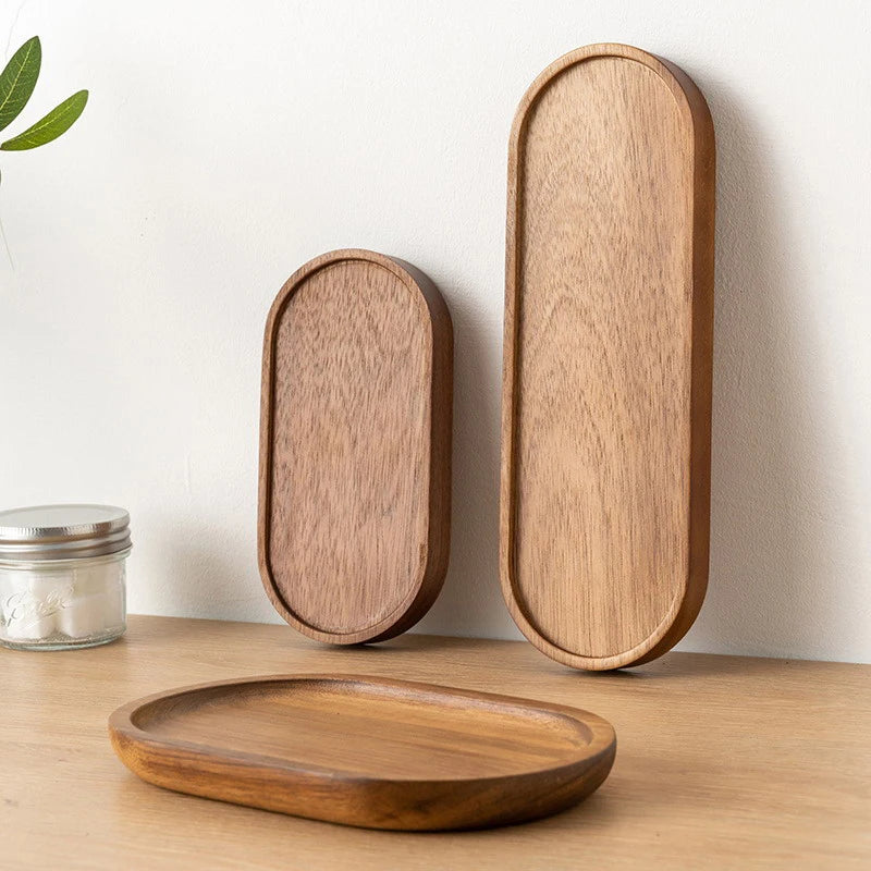 Wooden Japanese Serving Tray