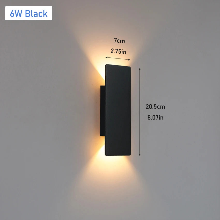IP65 Aluminium Outdoor Wall Light