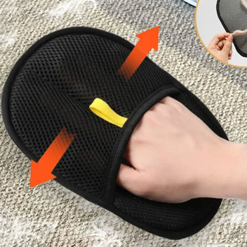 Faux Fur Pet Grooming Glove