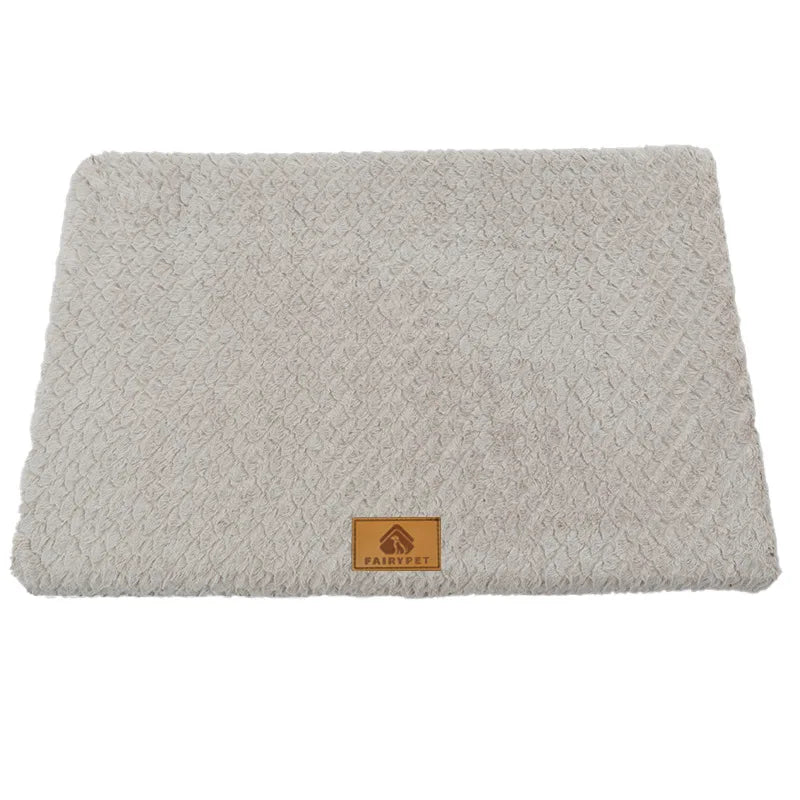Non-Slip Faux Fur Orthopaedic Pet Bed