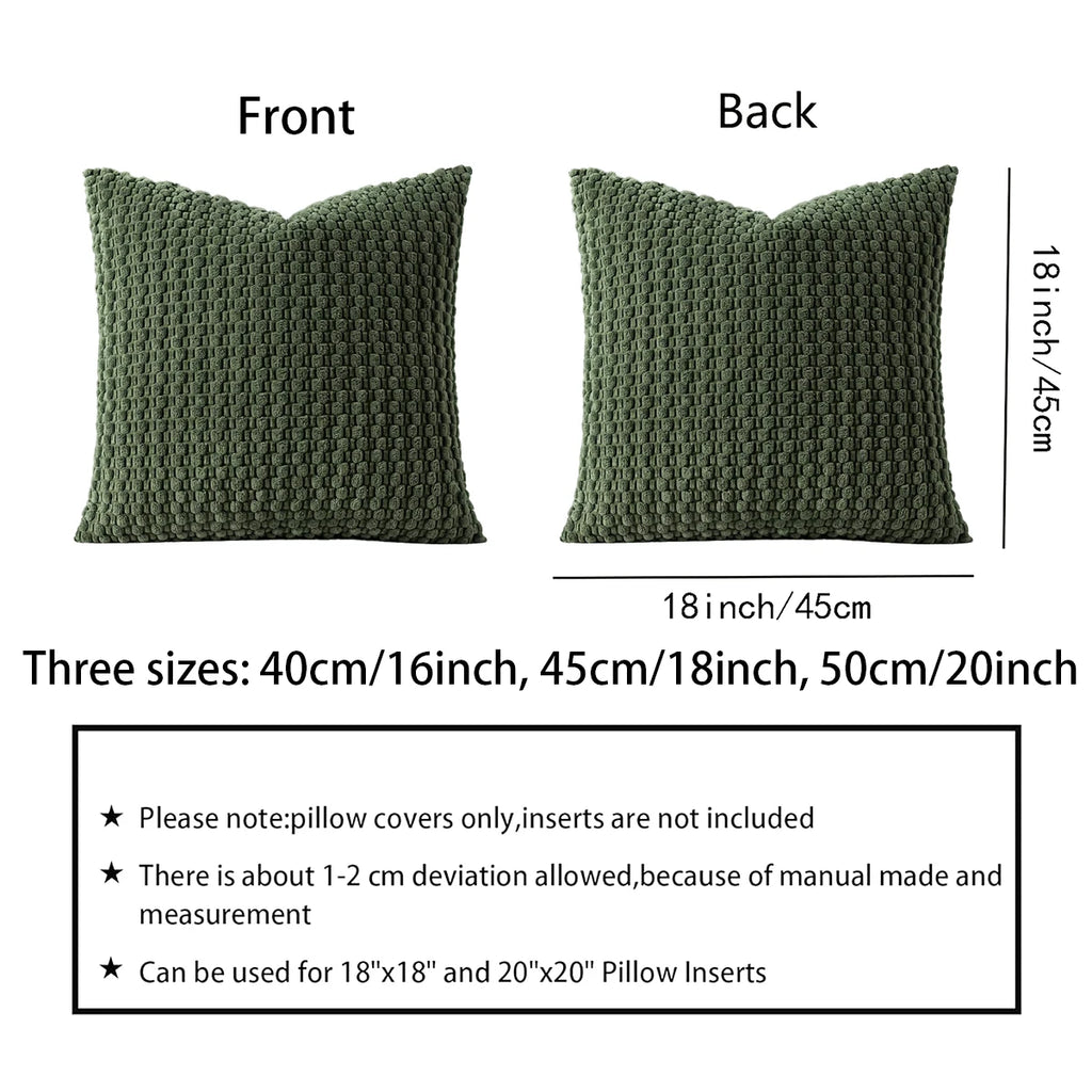 Corduroy Boho Cushion Cover
