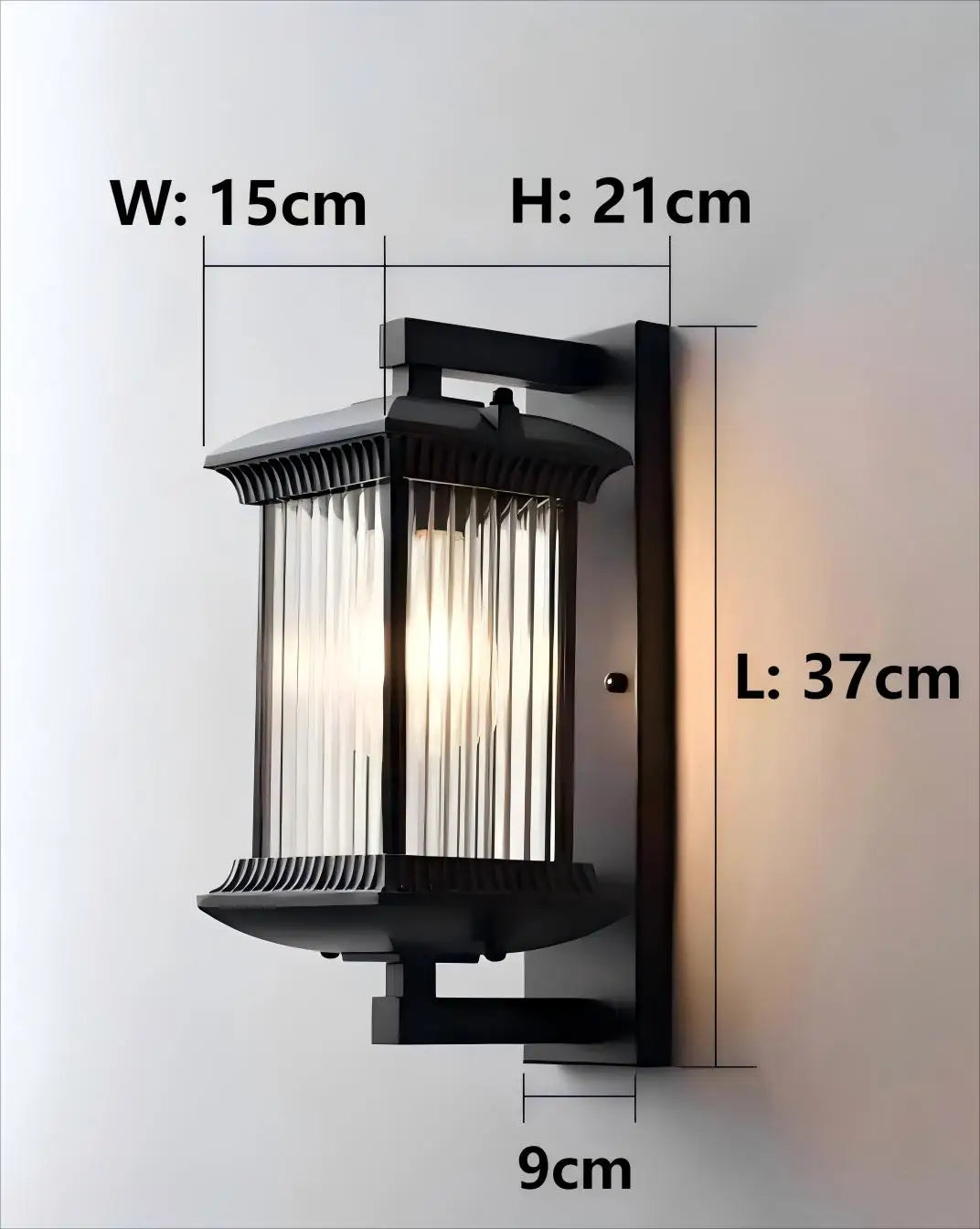 Balcony IP65 Aluminium Outdoor Wall Light