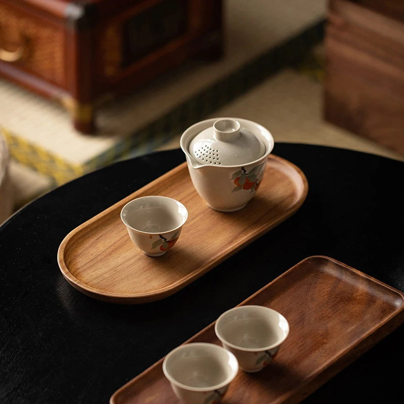Wooden Japanese Serving Tray