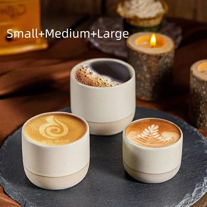 Stoneware Ceramic Japanese Tea Cup + Set